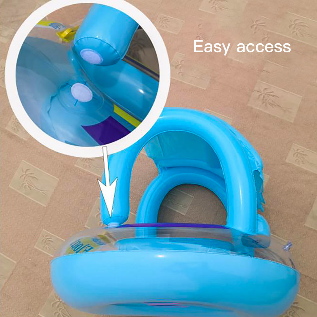 Inflatable Swimming Ring with Canopy G6171