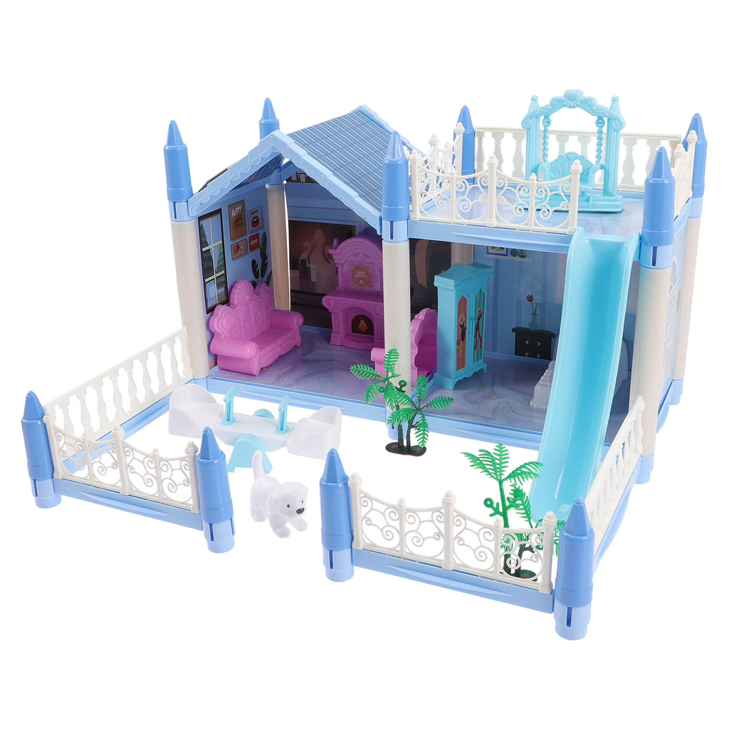 DIY Villa Castle Miniature House Jigsaw Puzzle Dollhouse J12784