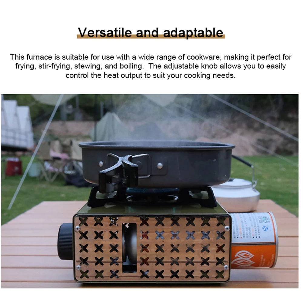 2000W Camping Metal Stove with Storage Bag J819