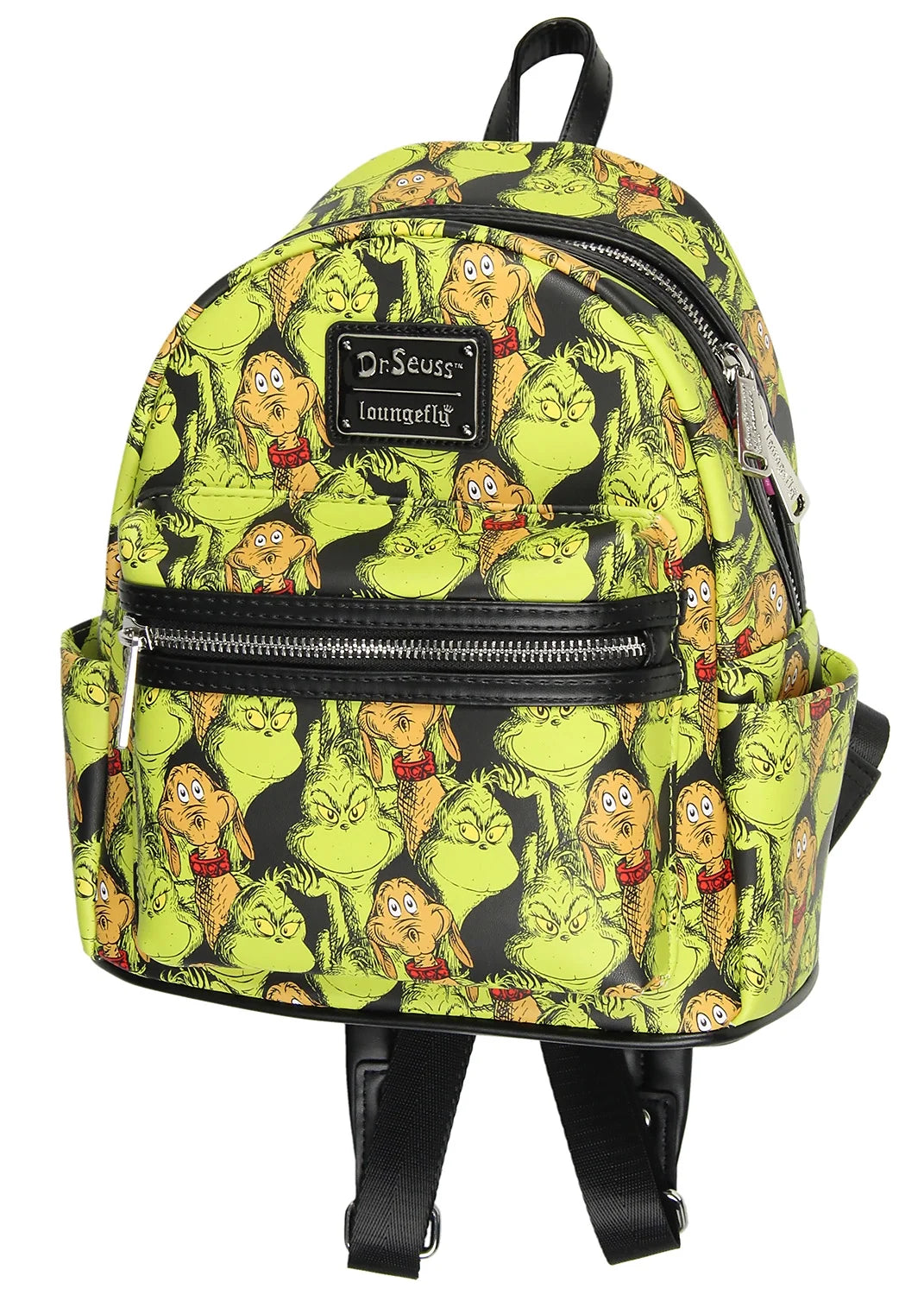 Faux Leather Mini Backpack W5786