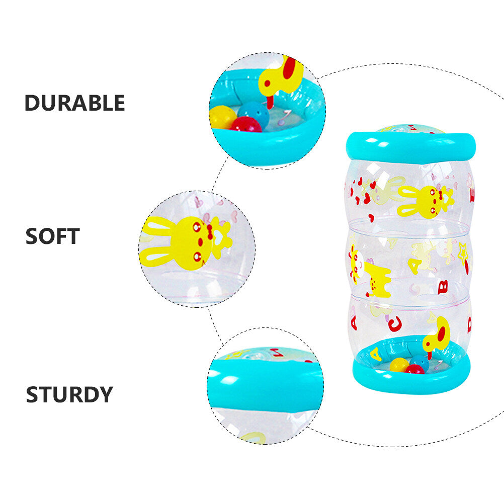 Colorful Inflatable Crawling Roll Ball Toy for Kids D930
