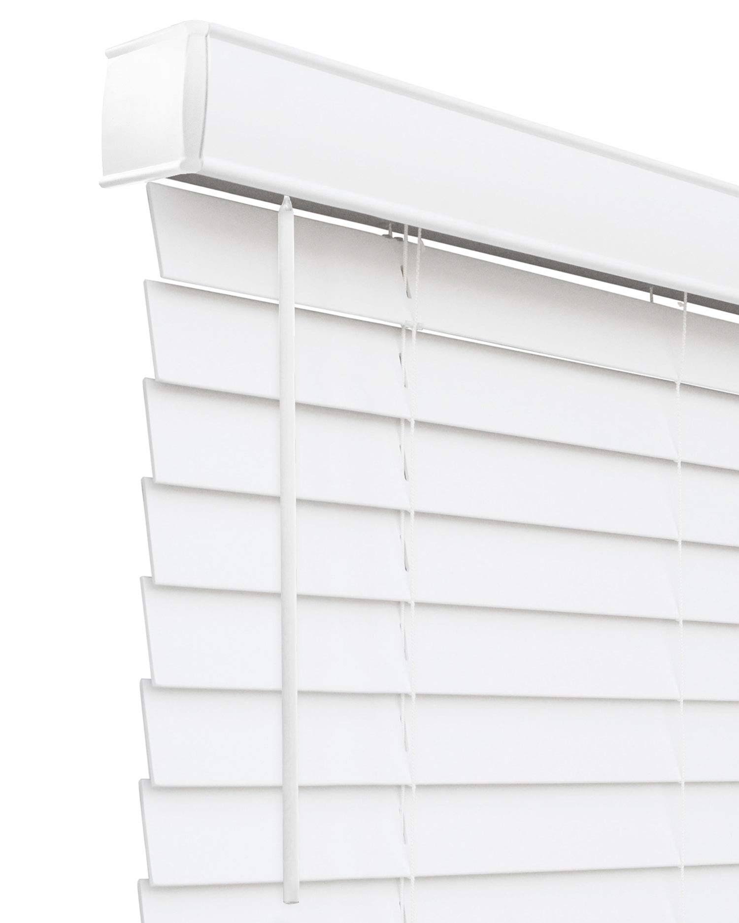 Cordless Faux Wood Blind W952