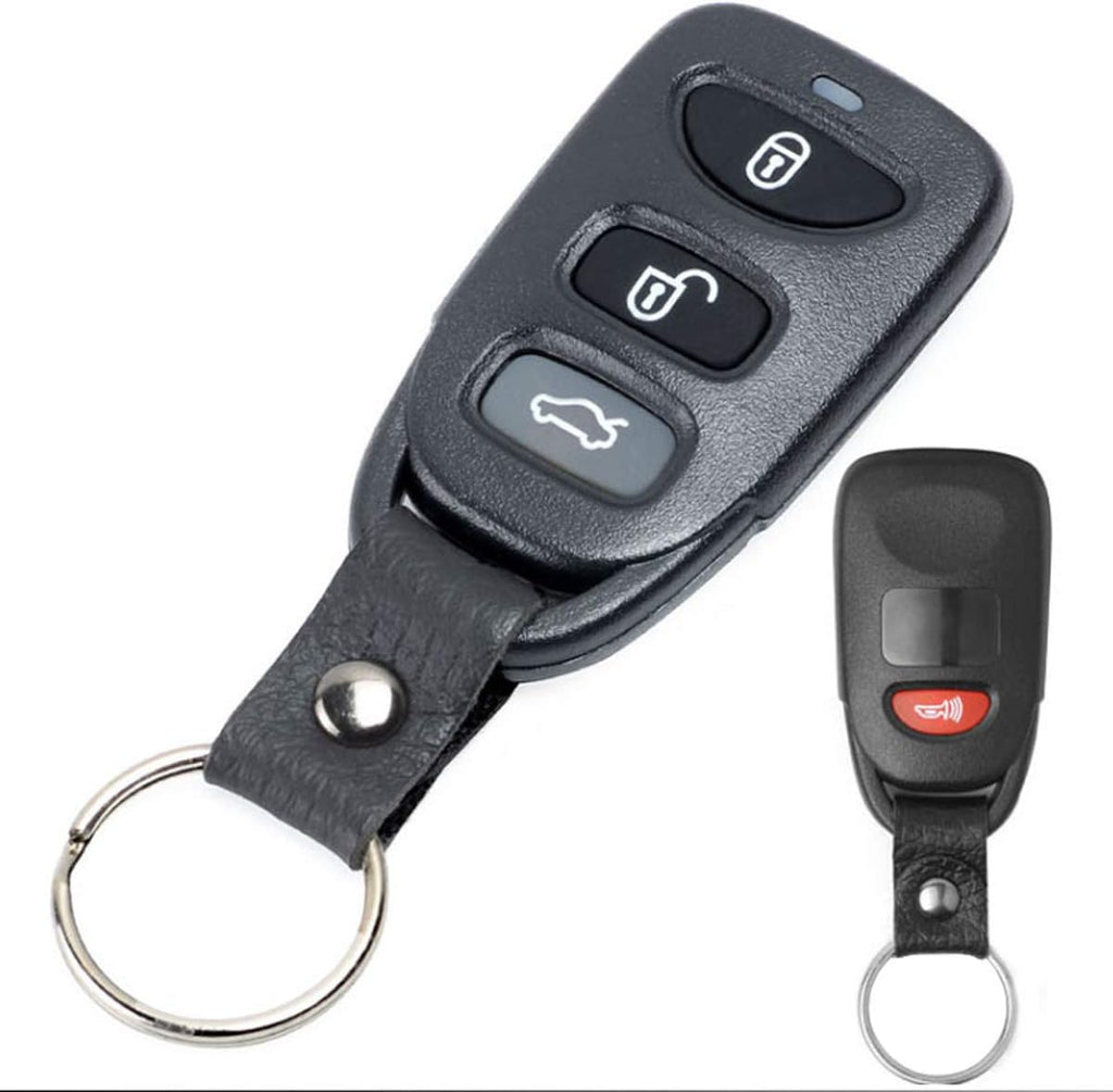 Black Pack of 2 Keyless Entry Remote Key Fob Case Z345