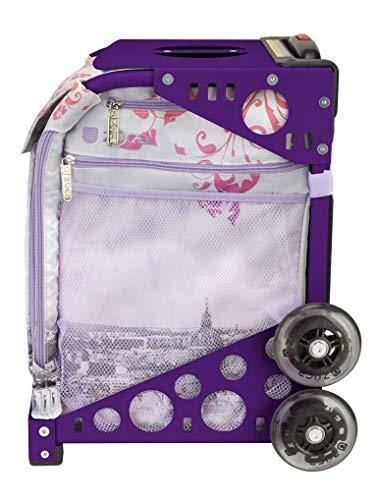 Purple Frame Sport Insert Bag with Flashing Wheels C515