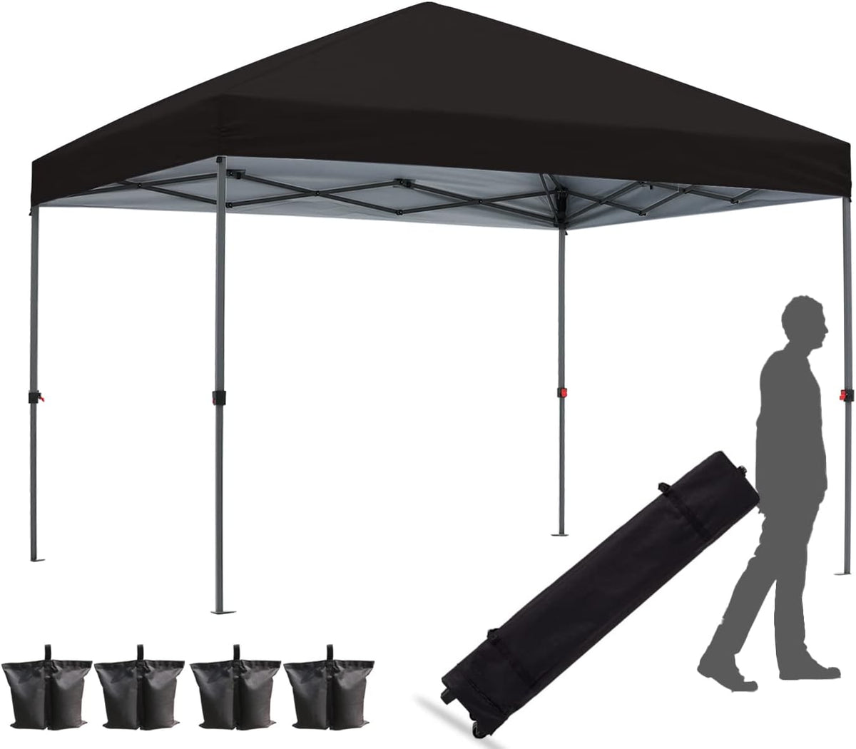 Black Pop Up Canopy Tent G97410