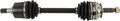 Front Left I/O Axle Compatible with Hyundai Sonata 2.4L 1999-2005 Pack of 2 R161