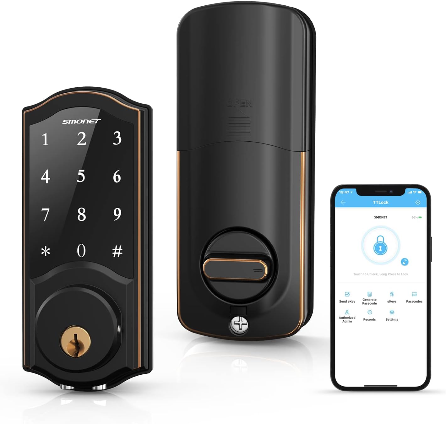 Smart Door Lock with Keypad U819