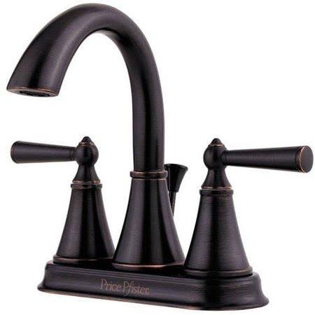 Tuscan Bronze 2-Handle Centerset Bathroom Faucet X7861