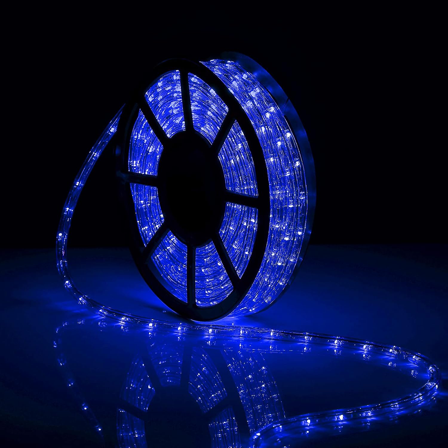 100Ft Blue Cuttable Outdoor String Lights Waterproof X9594