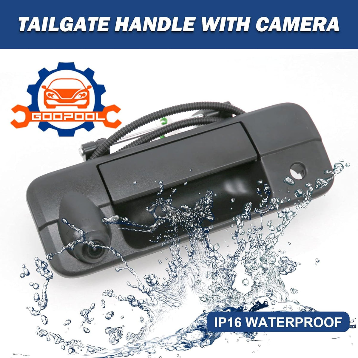 Tailgate Backup Camera Rear View Handle Pack of 2 B459795