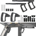 Front & Rear Roll Bar Grab Handles Kit for 2007-2018 Jeep Wrangler JK JKU Unlimited 4 Door Pack of 2 I77018