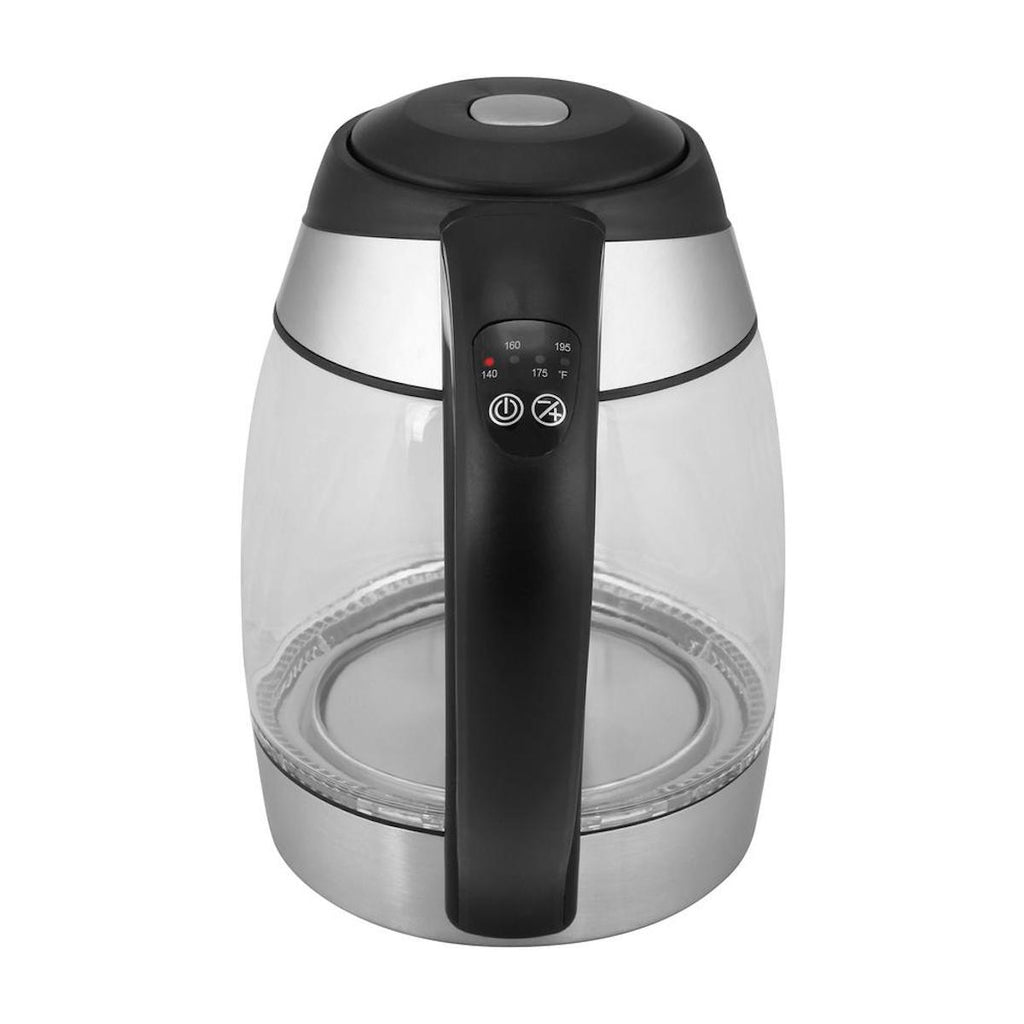 1.8 Liter Digital Glass Water Kettle with Color LED Y80462