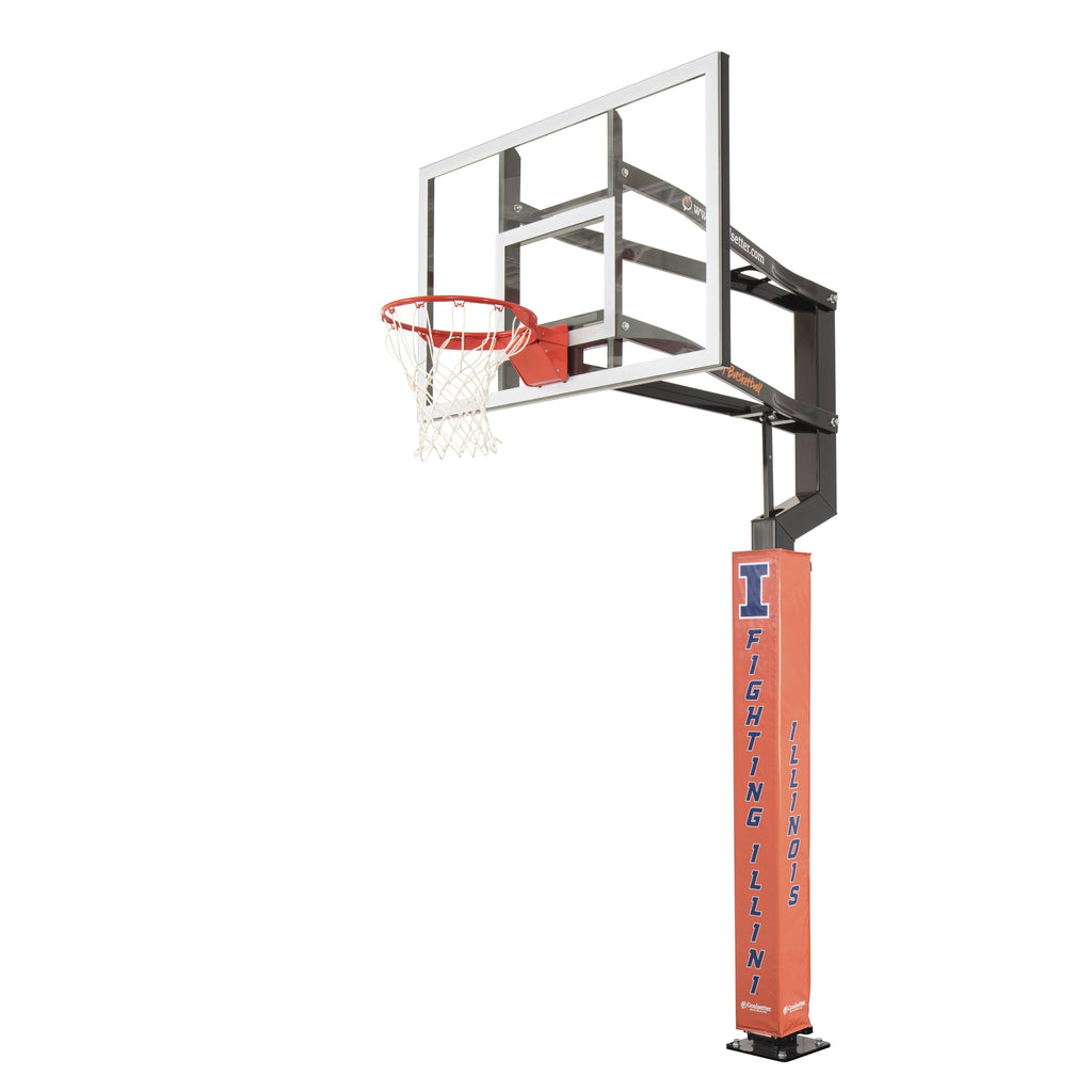 Orange NCAA Basketball Pole Pad M316