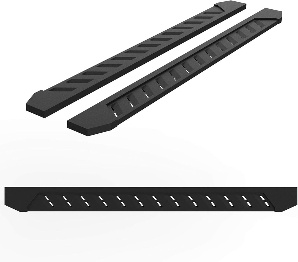 7 inch Black Heavy Duty Running Board Side Step Nerf Bar J5148