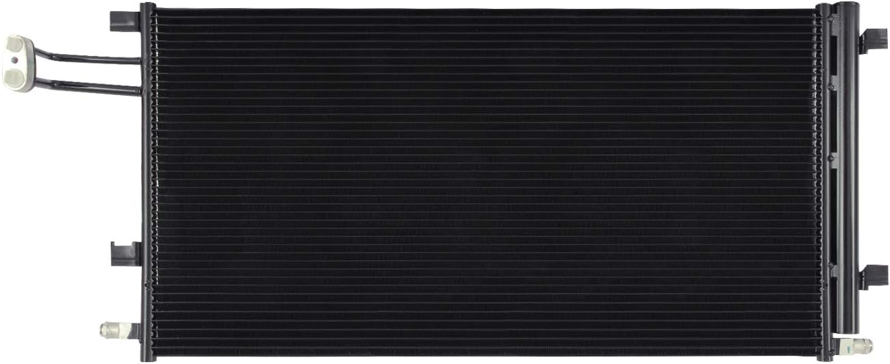 Air Conditioning Condenser with Automatic Transmission Oil Cooler I355674