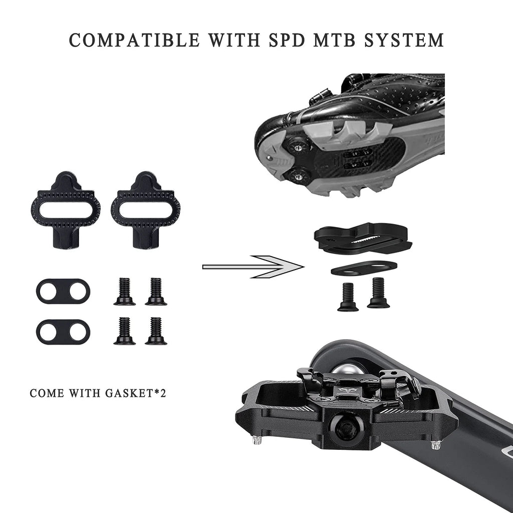 Dual Sided Bike Pedals with 3 Sealed Bearings V91116