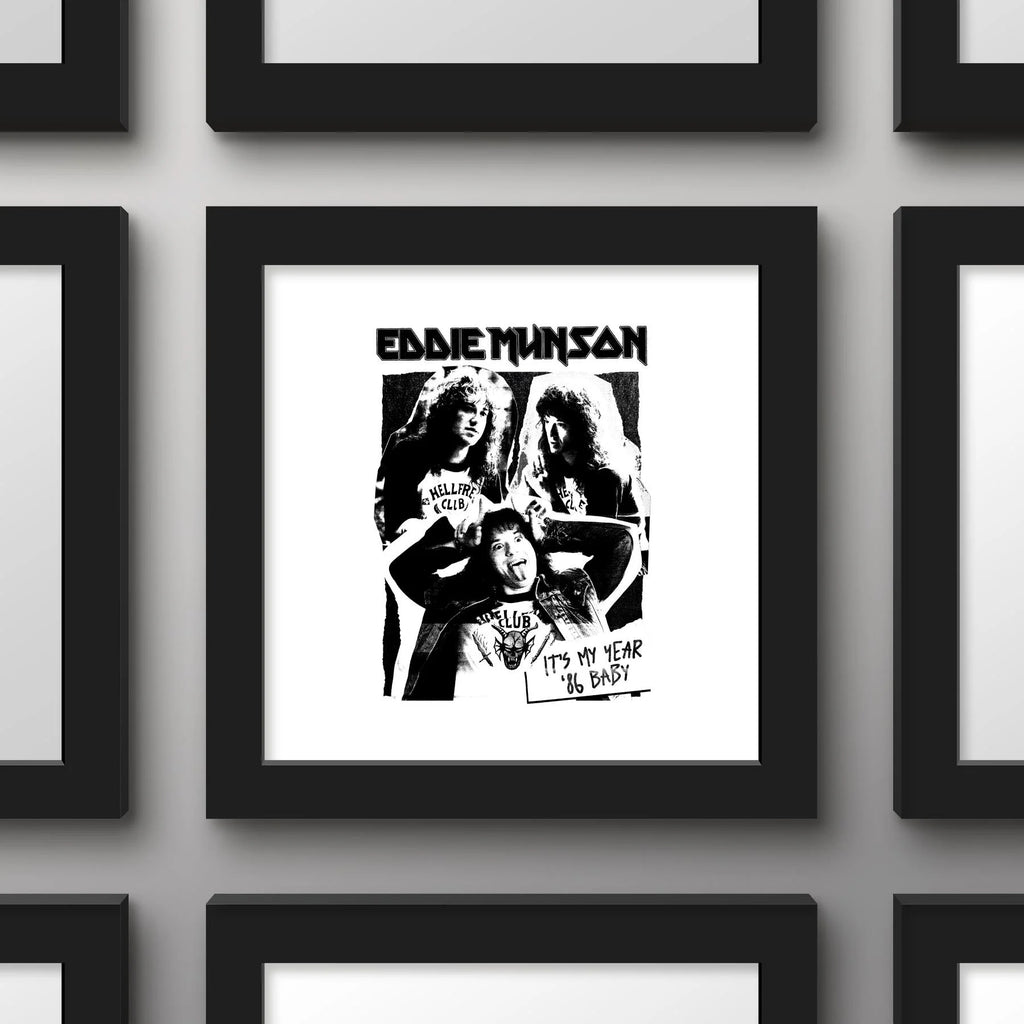 Black Framed Wall Art, 12" x 12" H404255