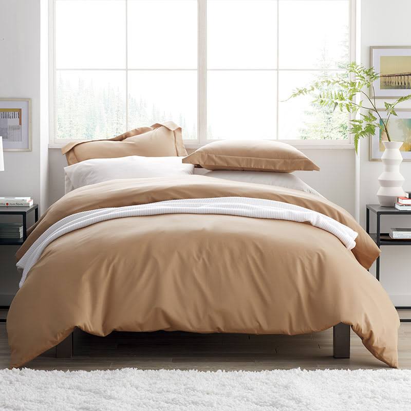 Ivory Queen Supima Cotton Sateen Fitted Sheet P871