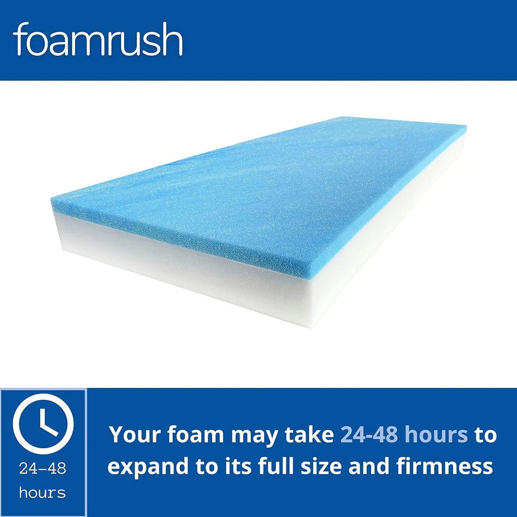 Cool Gel Memory Foam Bench Cushion Replacement Medium Firm I124