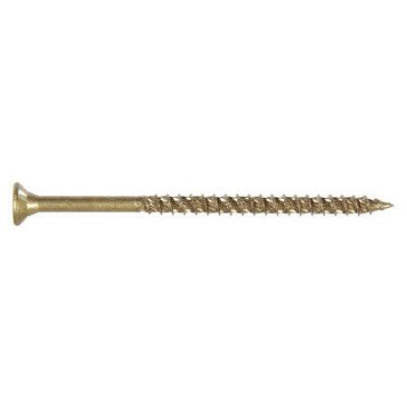 10 by 6 inch Star Drive Flat Head Wood Screws T3412
