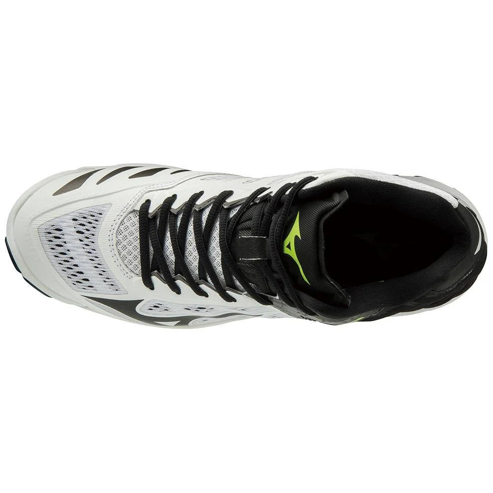 White/Black 12 Mizuno Wave Lightning Z5 Mid M27438