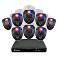 8 Channel 8 Cameras Wired DVR Security Camera System H9266