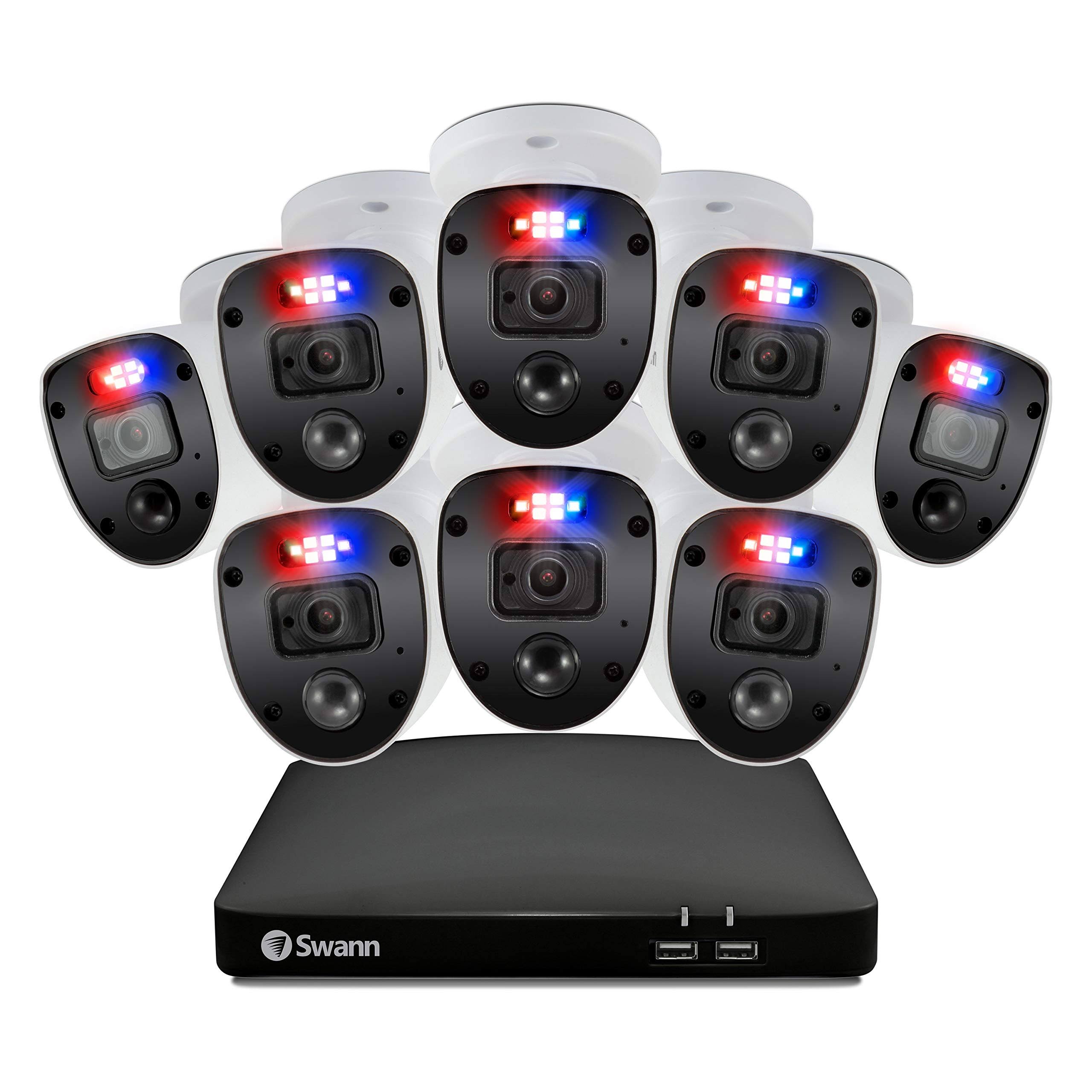 8 Channel 8 Cameras Wired DVR Security Camera System H9266