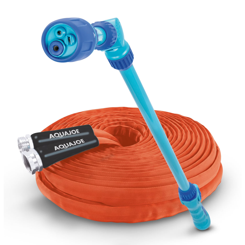 75-Foot Garden Watering Hose and Wand X90096