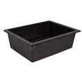 Black Granite Composite Undermount Kitchen Sink N4559