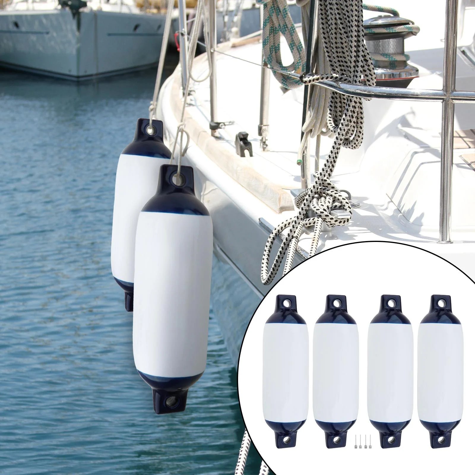 Boat Bumpers 3 Set Marine Buoys I2188