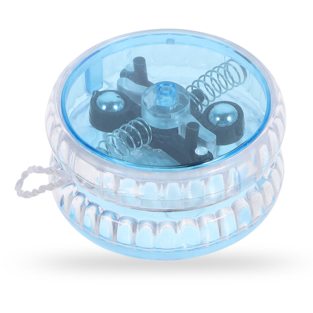 Blue LED Luminous Yoyo with String A7254