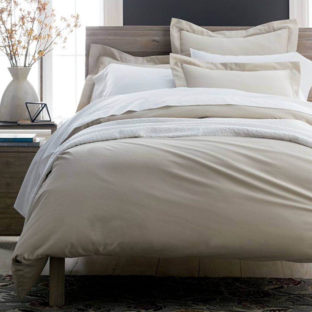 Ivory Queen Supima Cotton Sateen Fitted Sheet P871