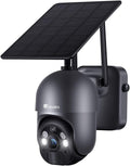 Wireless WIFI 360° PTZ Solar Security Camera with Color Night Vision I862018