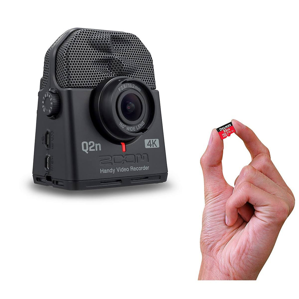 Q2n-4K Handy Video Recorder with Memory Card X7380