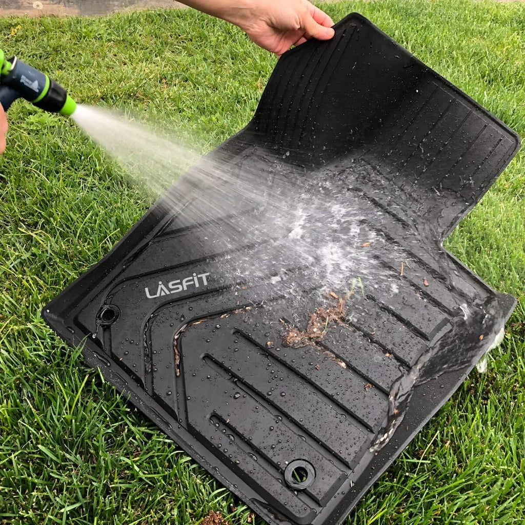 Black TPE Car Floor Mats for Toyota Highlander P534