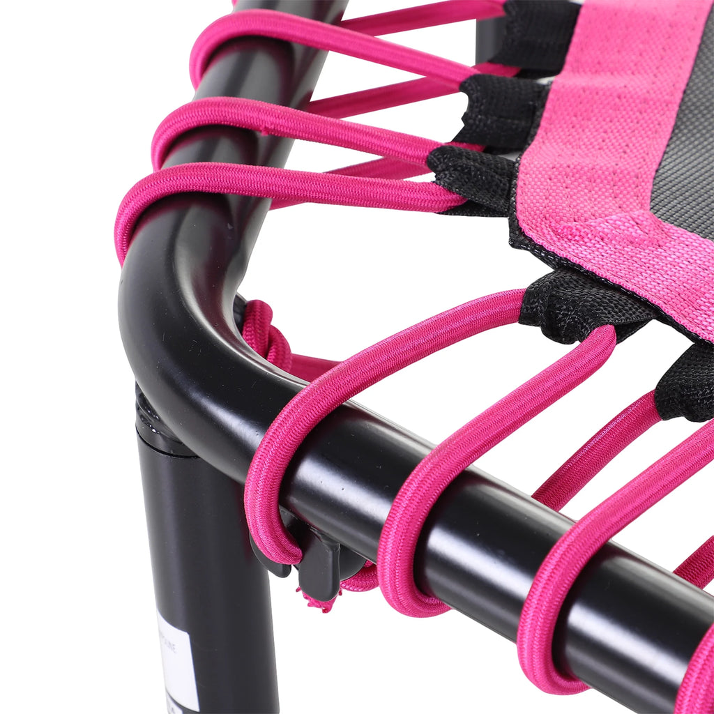 Pink Hexagon Rebounder Trampoline H4502