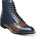Navy/Brown Kidskin Leather Shoes J14730