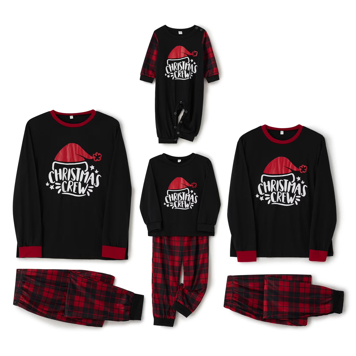 Christmas Family Pajamas Matching Sleepwear Set N8499