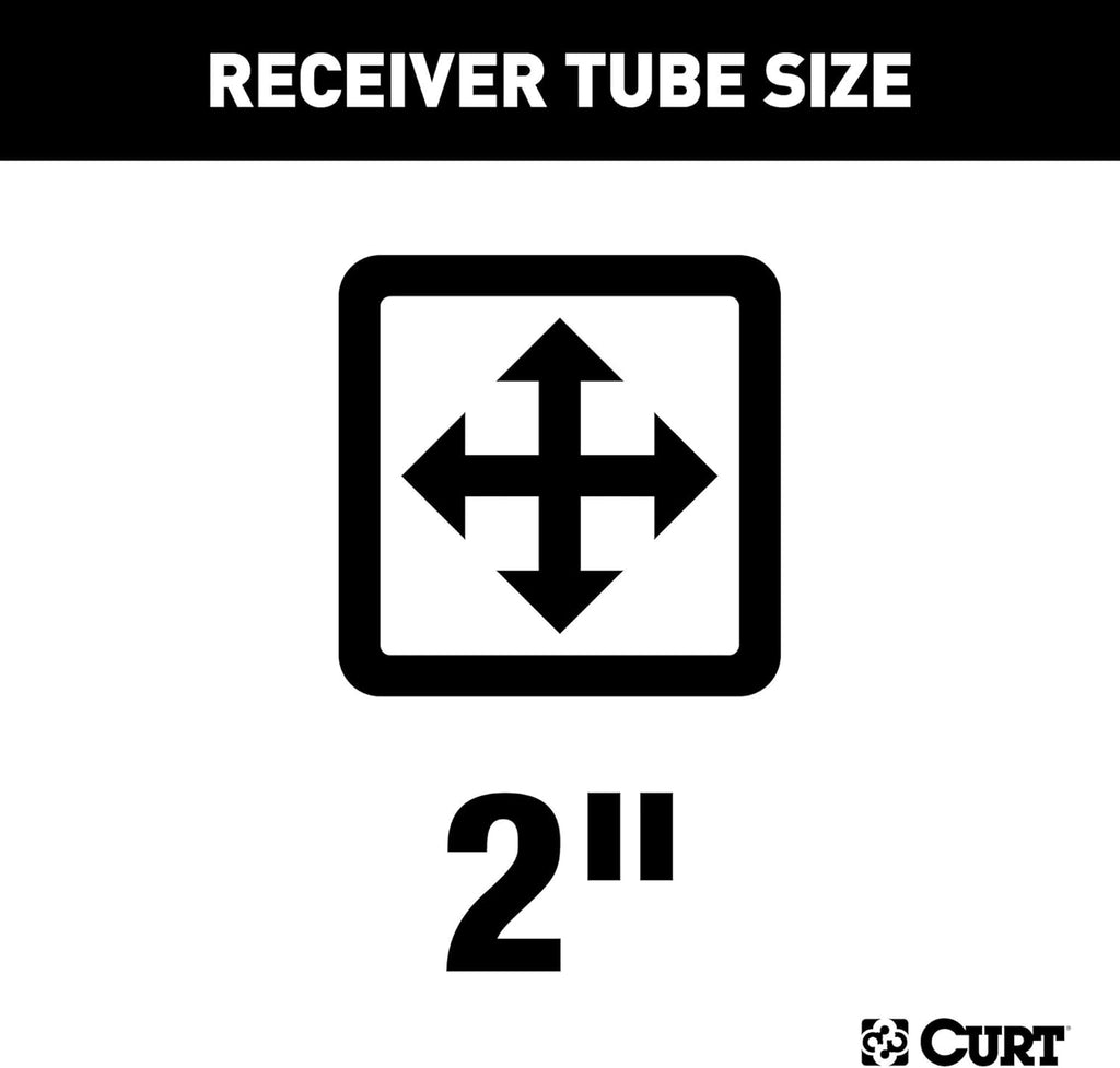 Class 3 Trailer Hitch, 2-Inch Receiver B8866