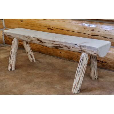 Half Log Bench S573