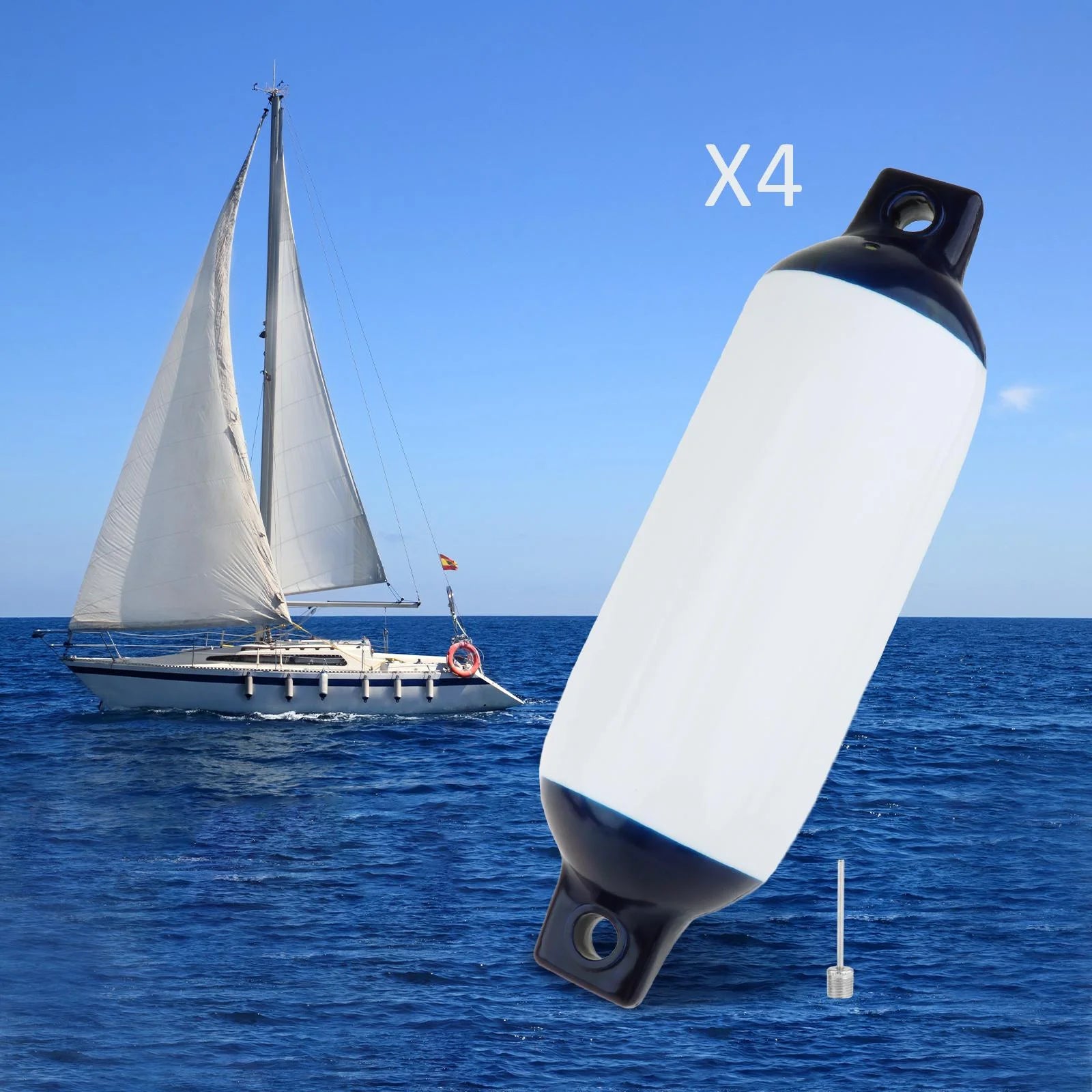 Boat Bumpers 3 Set Marine Buoys I2188