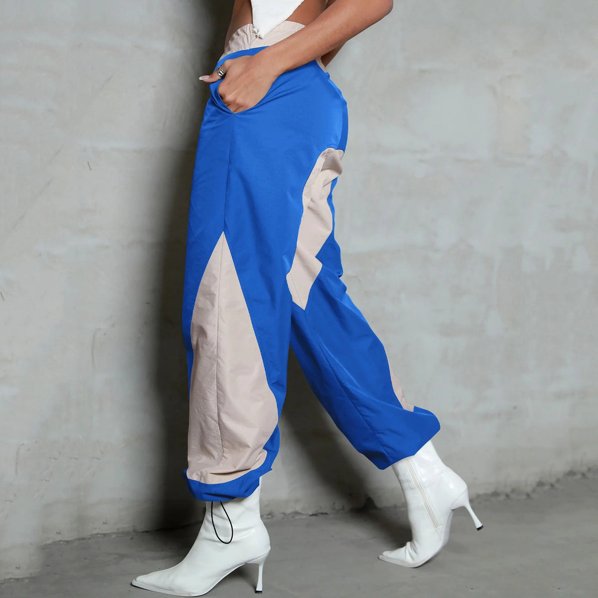 Black Demin Cargo Pants E118704
