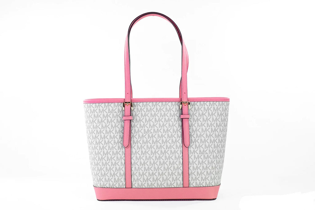 Small Logo Top-Zip Tote Bag J76372