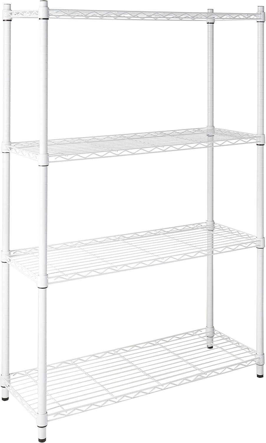 5-Tier Chrome Heavy-Duty Adjustable Shelving Unit O355507