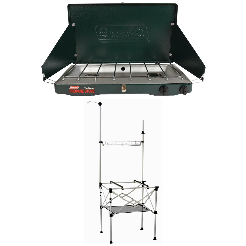 2-Burner Stove and High Stand Bundle G364