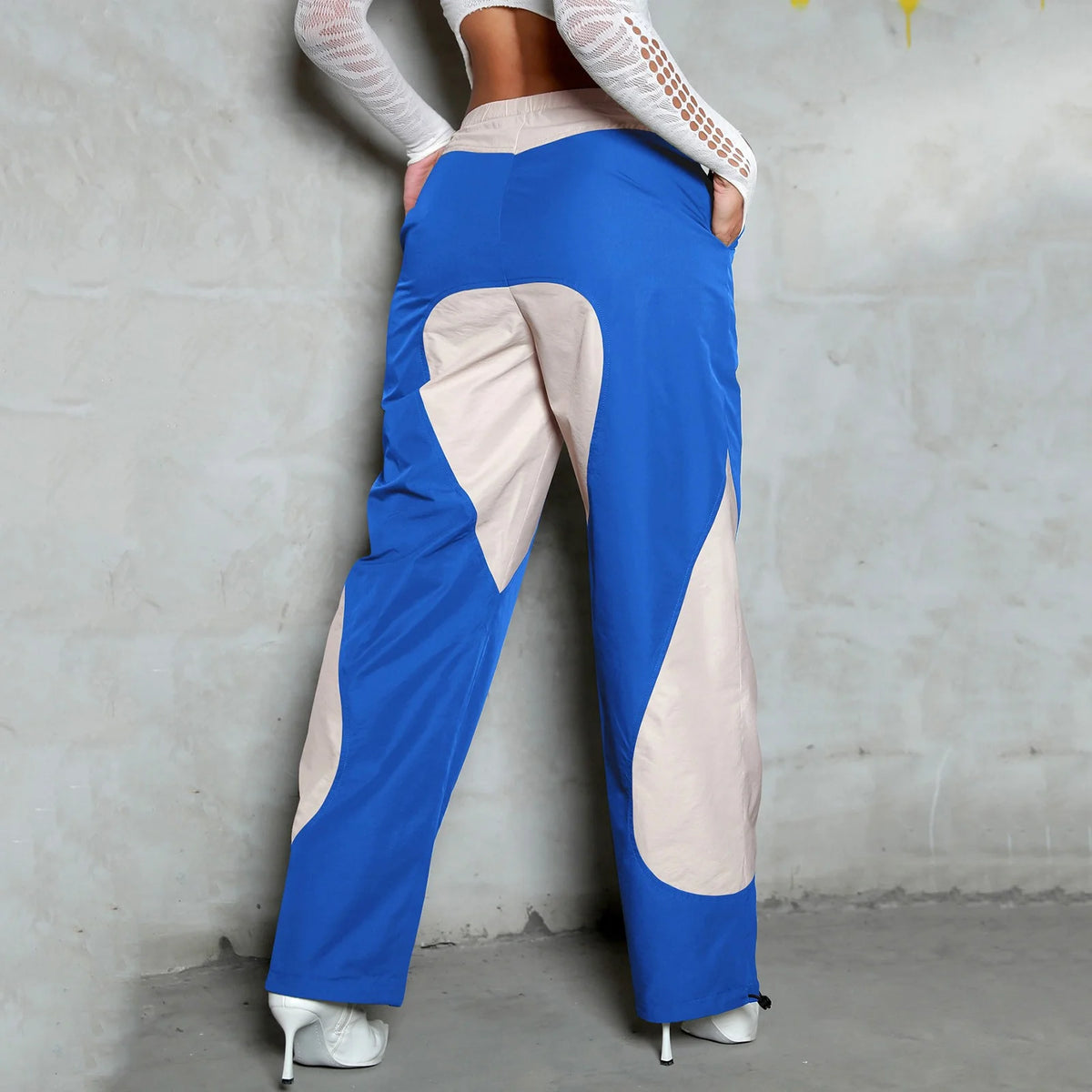 Black Demin Cargo Pants E118704