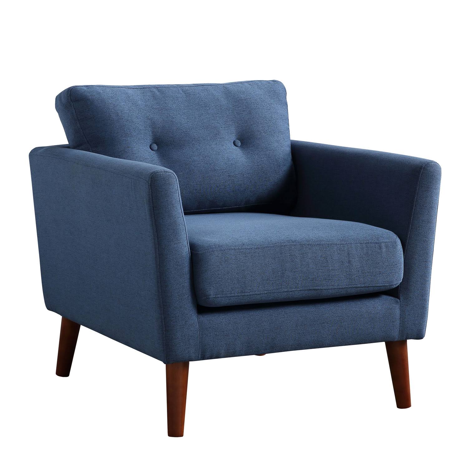 Cadet Blue Modern Arm Chair U4598