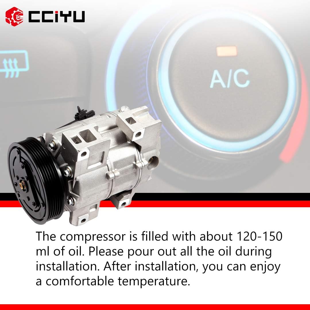 Air Conditioning Compressor for 2.5L 2007-2011 W1199