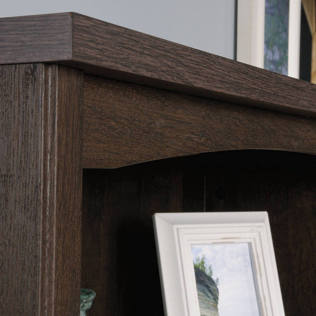 Coffee Oak Library Hutch L81813