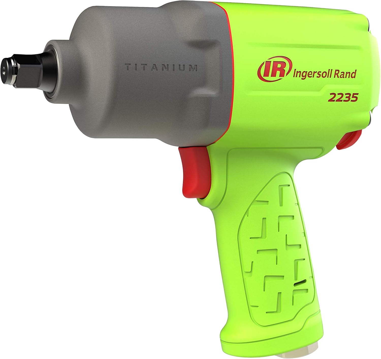 1/2" Drive Air Impact Wrench, Titanium Hammer Case, Gray E608399